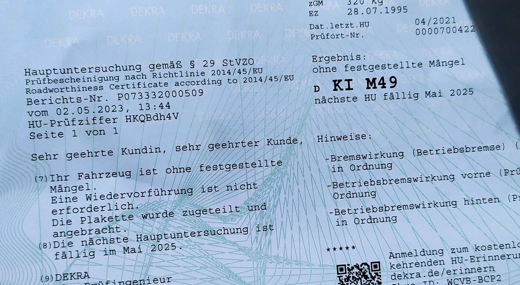neue HU