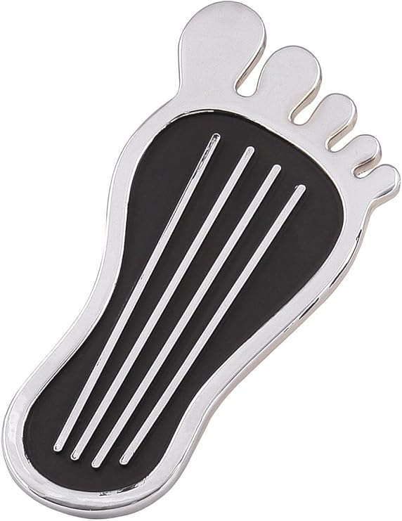 Mr. Gasket Gas-, Pedal-Polsterung, Chrom.
