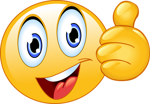 Daumen Hoch, Smiley Gesicht, Emoji